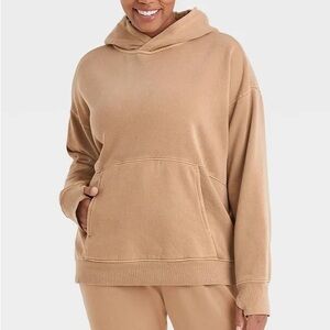 unisex brown hoodie sweatshirt - all in motion!